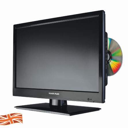 Vision Plus 18.5″ HD LED FREEVIEW TV, Satellite & DVD