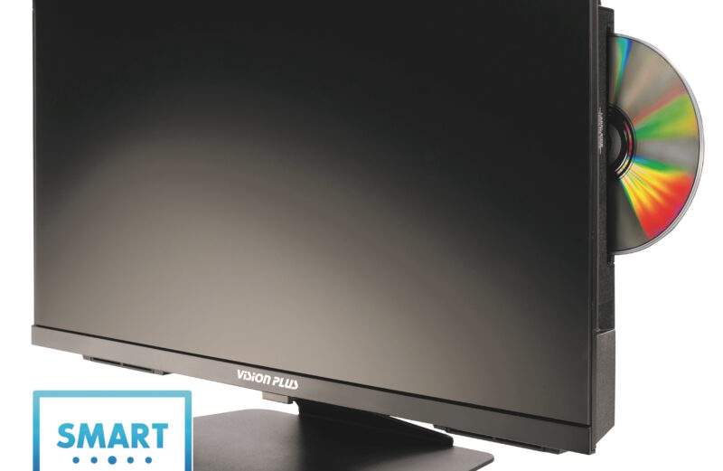 VISION PLUS 19″ SMART TV with DVD