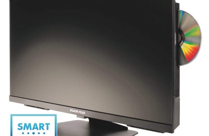 VISION PLUS 22″ SMART TV with DVD